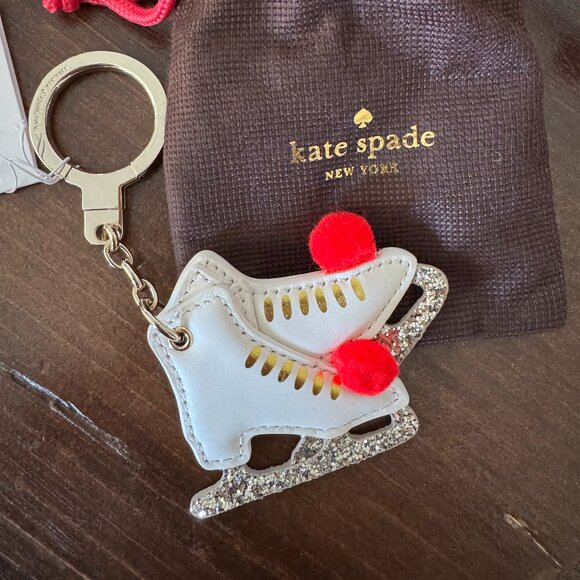 Kate Spade Ice Skate Keychain - Picture 2 of 4